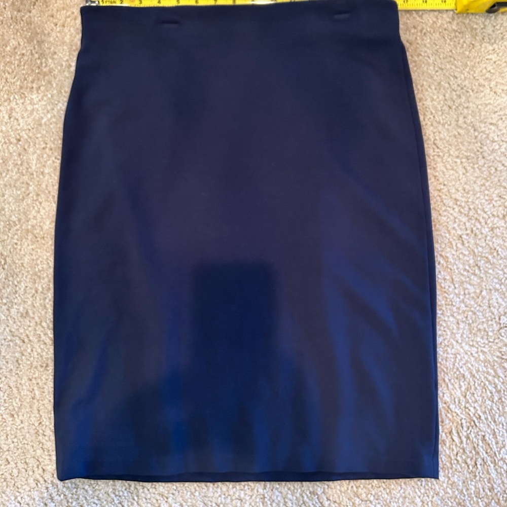 Navy Blue Pencil Skirt Size 12 from Philosophy by Republic Clothing